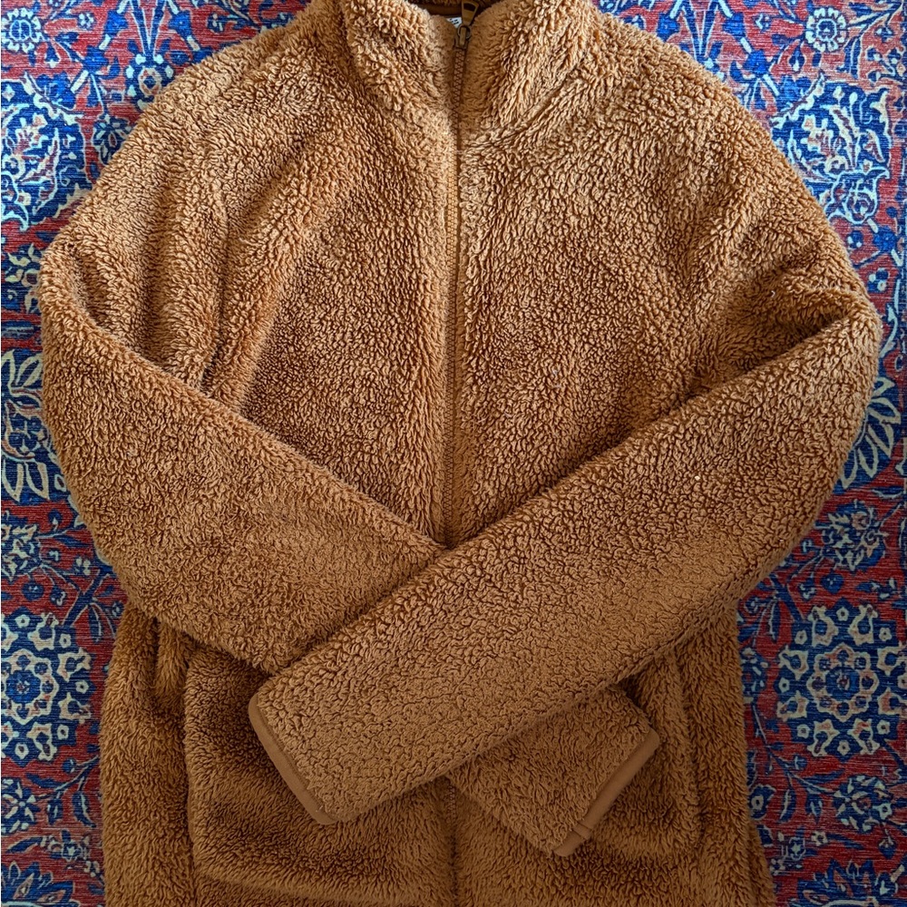 Uniqlo Brown Sherpa Jacket